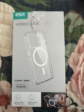 ESR Hybrid Clear MagSafe-Compatible Phone Case - Clear